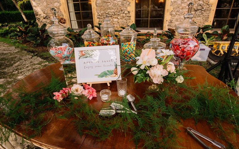 sweets table | deering estate | historic wedding venues