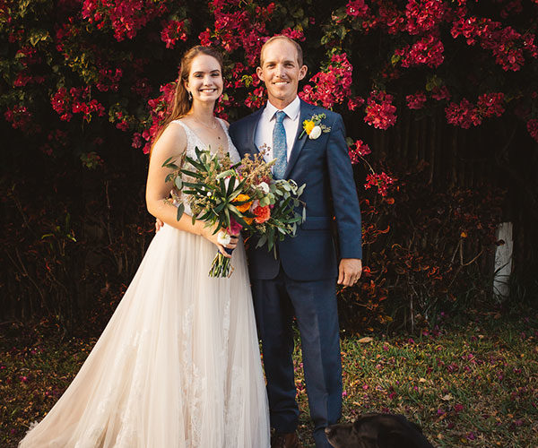 west palm beach wedding venues | couple at idlewild furnishings