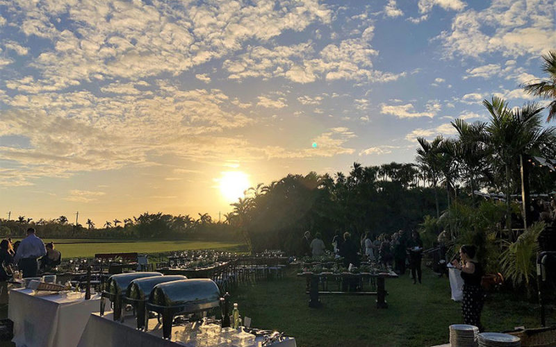 wedding venues west palm beach | view from idlewild furnishings