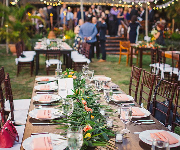 wellington wedding venues | idlewild furnishings wedding reception