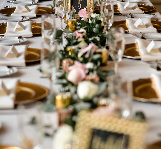 gold and blush wedding | karolina and jonathan at ancient spanish monastery