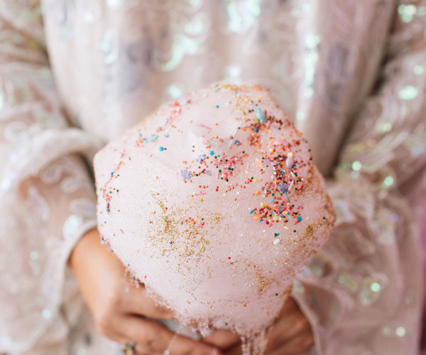 cotton candy at create cultivate vision summit miami