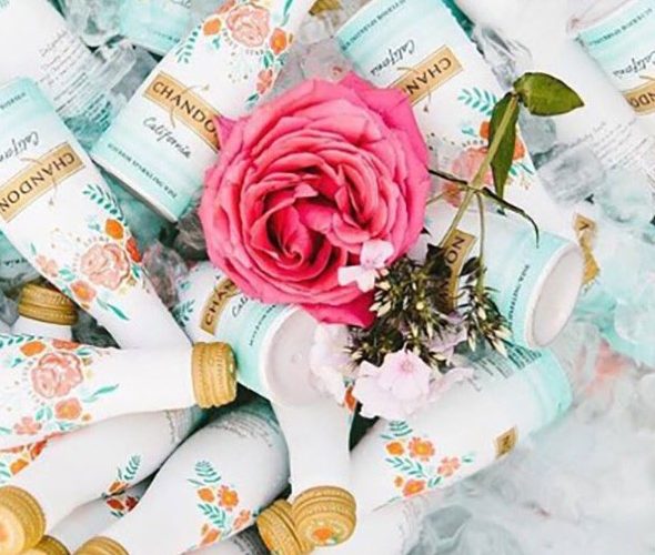 Moet Chandon beverage service at Create Cultivate event | 1111 lincoln road miami