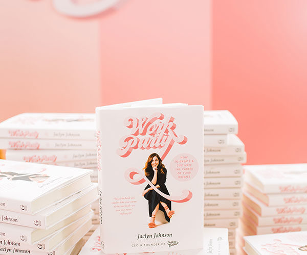 jaclyn johnson work party book signing