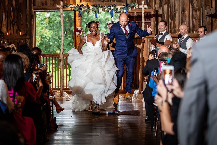 multicultural wedding ideas | jumping the broom