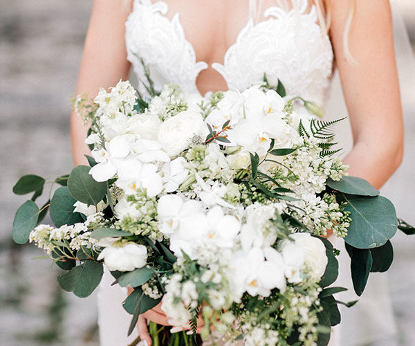 vizcaya garden wedding | bridal bouquet