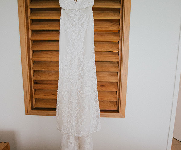 vizcaya garden wedding | dress