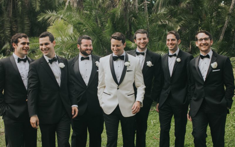 bonnet house wedding | groomsmen