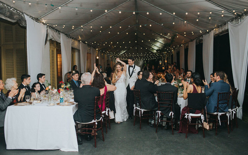 bonnet house wedding reception | ashley and andrew