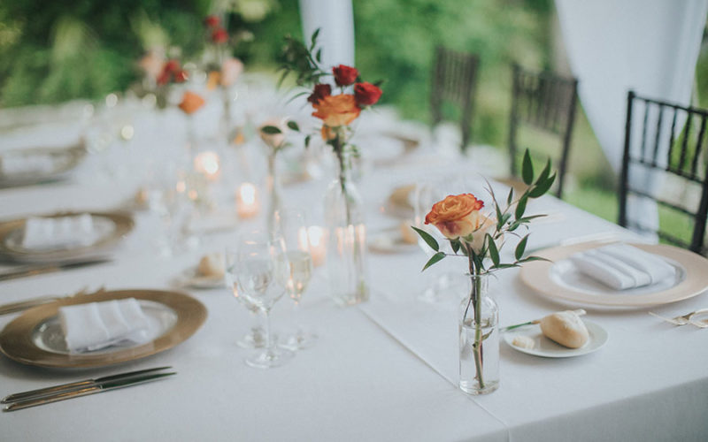 bonnet house wedding reception | tablescape