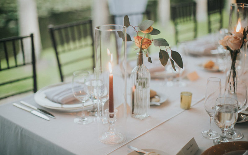 bonnet house wedding reception | tablescape