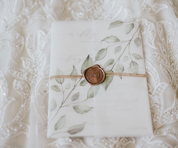 vizcaya garden wedding | invitation