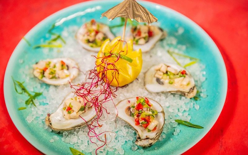 shein pop up event | miami swim week | ceviche