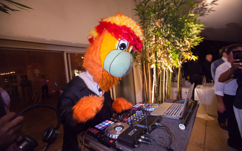 miami botanical garden wedding | dj