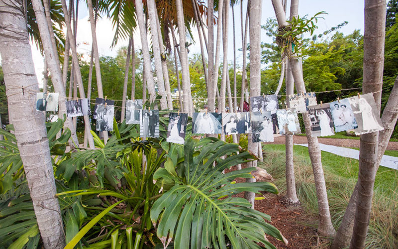 garden wedding miami | family photos