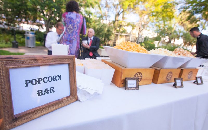 miami beach botanical garden wedding | popcorn station