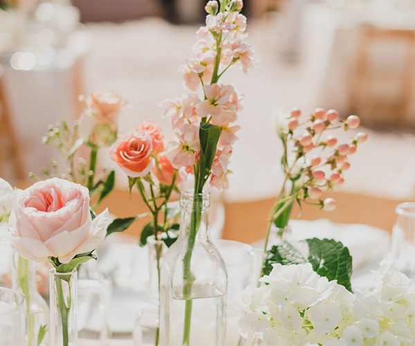 thalatta estate wedding venue | reception tables