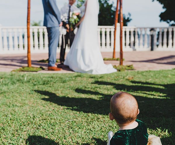 best miami wedding | ceremony at thalatta estate