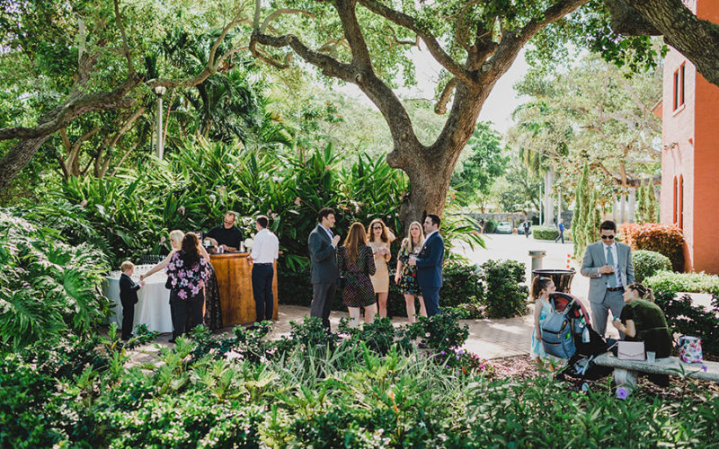best miami wedding catering | cocktail hour