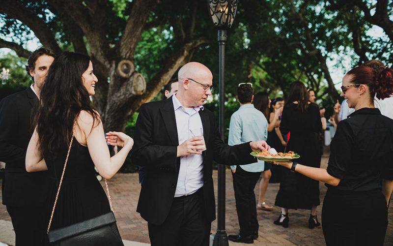best miami wedding catering | passed hors d'oeuvres