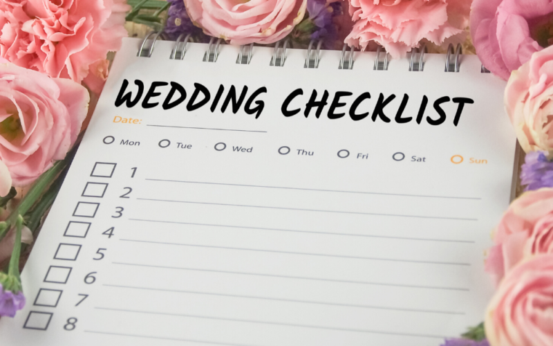 2020 wedding checklist