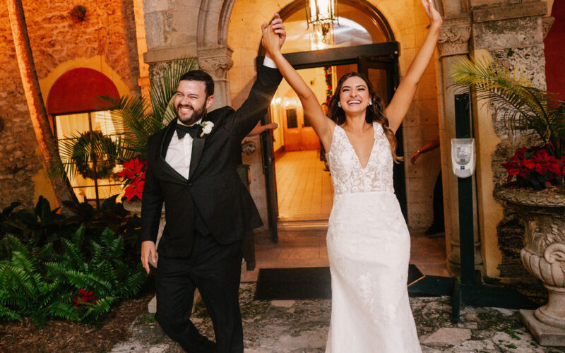 Deering Estate winter wedding in Miami | couple