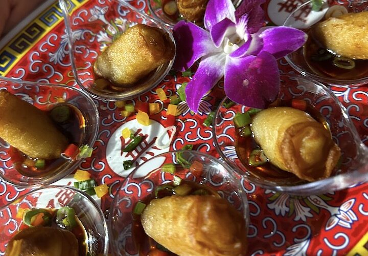 Vizcaya wedding Miami | Caroline and Marc | hors d'oeuvres