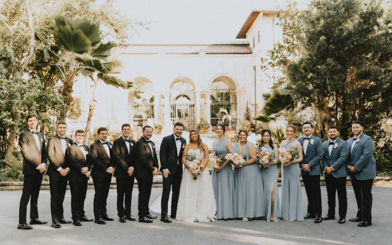 Vizcaya wedding Miami | Caroline and Marc | bridal party
