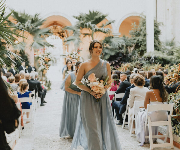 Vizcaya wedding Miami | Caroline and Marc | bridesmaids