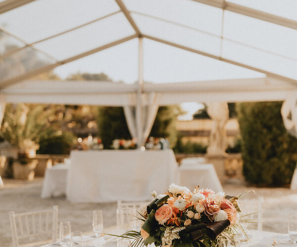 Vizcaya wedding Miami | Caroline and Marc | floral centerpiece