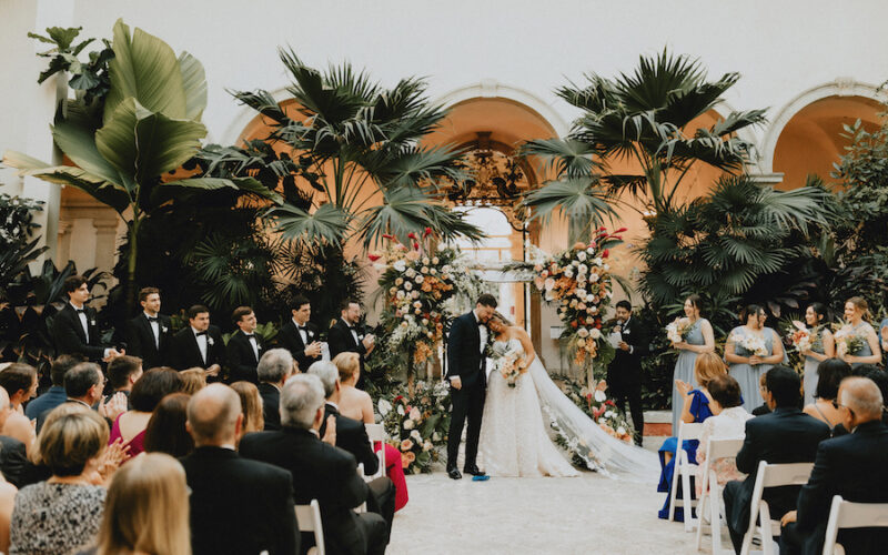 Vizcaya wedding Miami | Caroline and Marc | ceremony