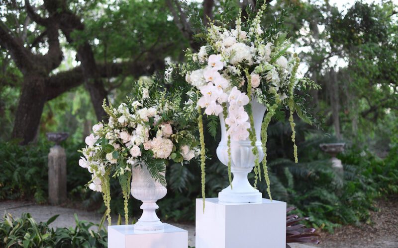 vizcaya miami wedding | ceremony garden mound