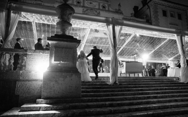 vizcaya miami wedding reception at night