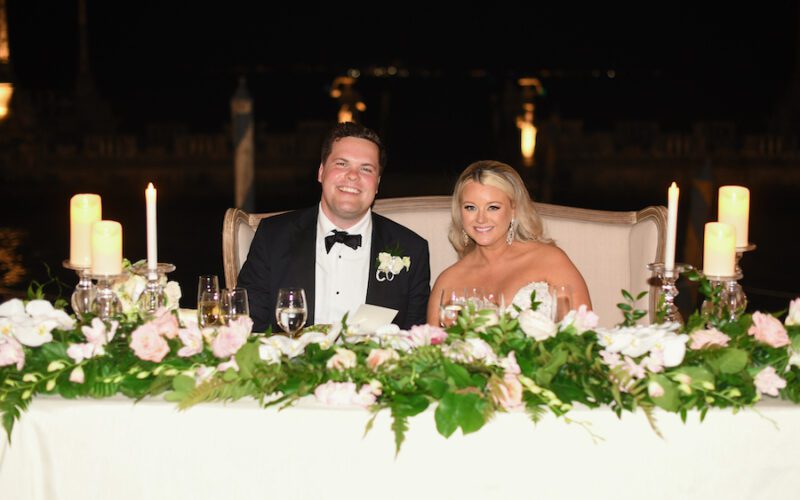 vizcaya miami wedding | sweetheart table