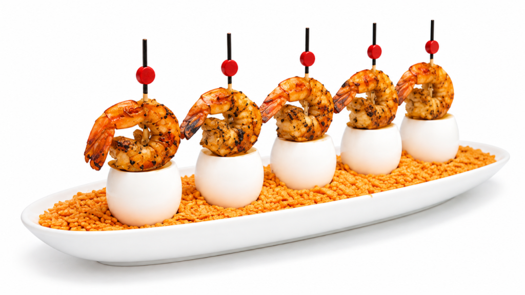 Platinum Plated Dinner Sample Menu