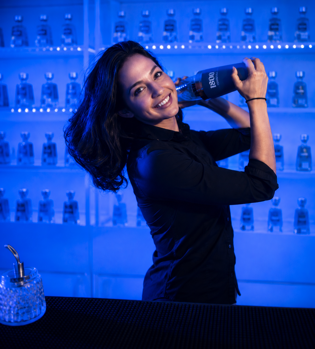 Crafted with passion. Served with perfection. - Signature Cocktail Mixologist