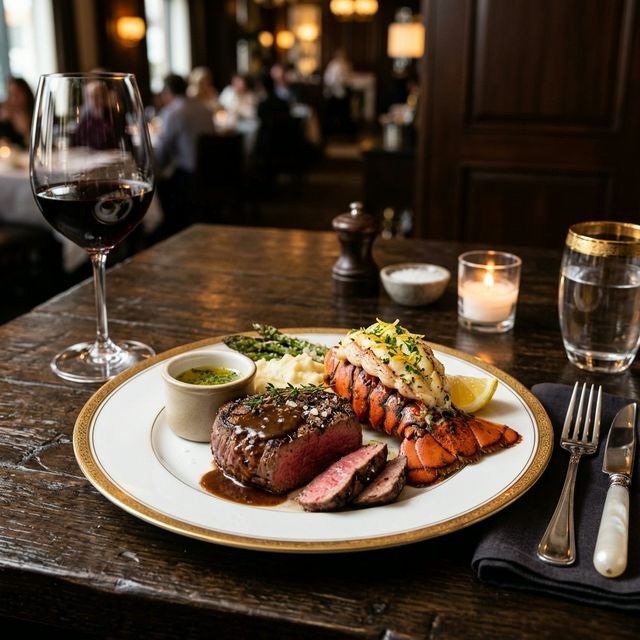 Gold Served Dinner